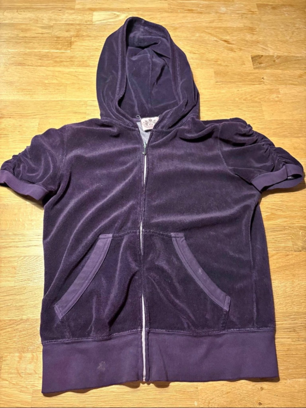 Vintage juicy couture purple zip up
